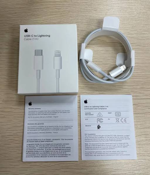 Cable Lightning a USB-C Original Apple